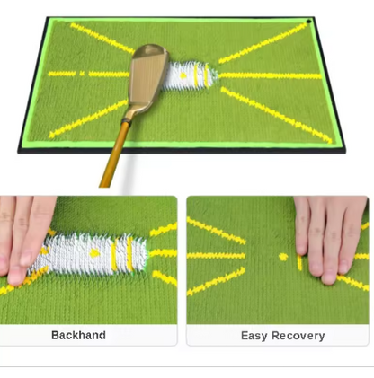 Golf Swing Path Training Mat